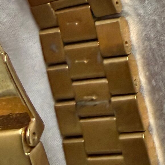Michael Kors Watch Hunger Stop Gold Stainless Steel Watch Multifunction